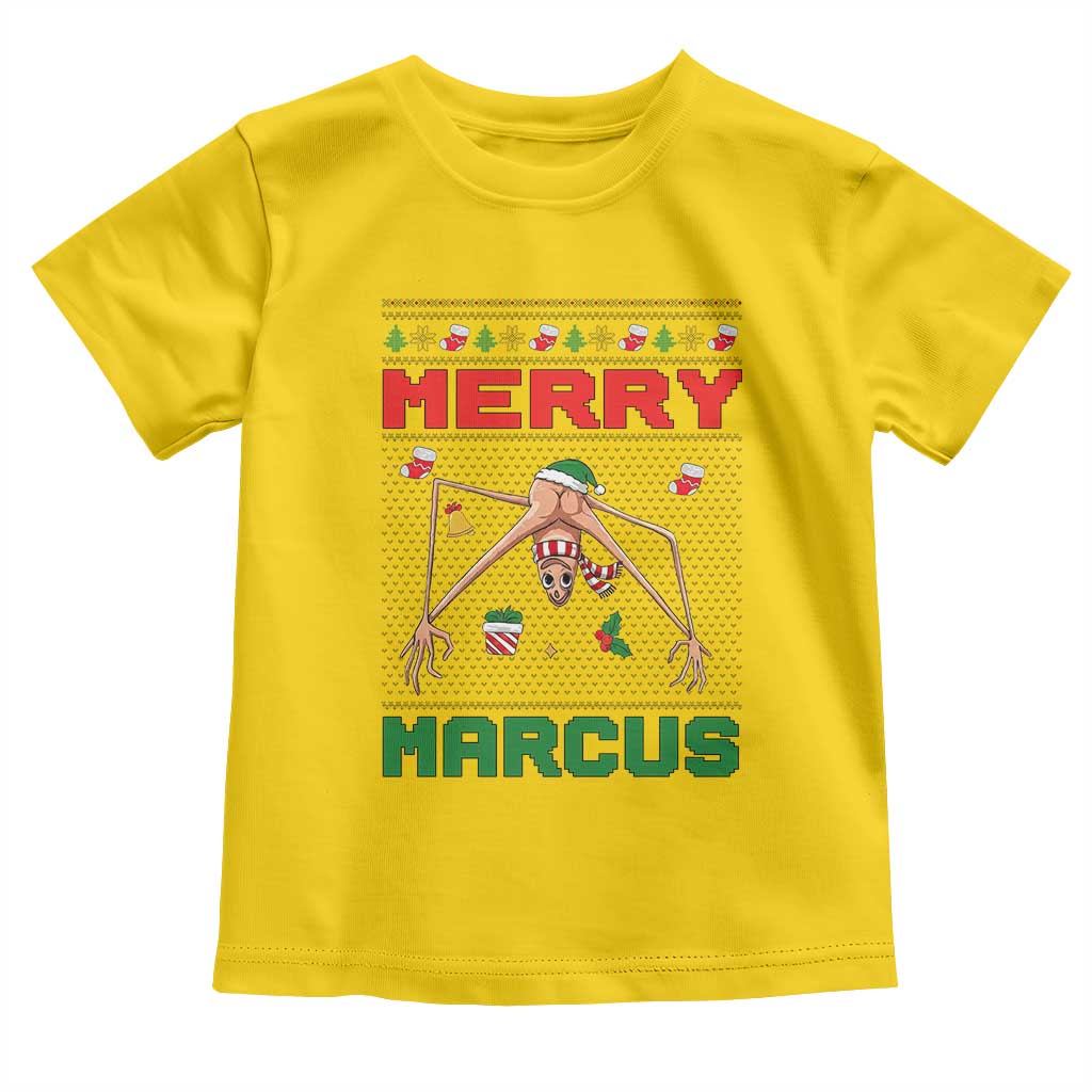 Marcus The Worm Meme Merry Marcus Toddler T Shirt Funny Ugly Christmas Gift TS12 Daisy Print Your Wear
