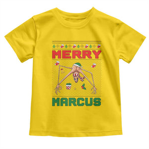 Marcus The Worm Meme Merry Marcus Toddler T Shirt Funny Ugly Christmas Gift TS12 Daisy Print Your Wear