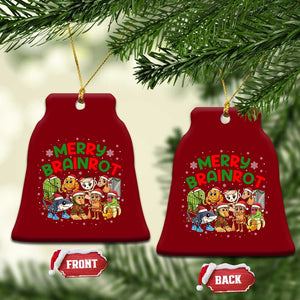 Gen Z Italian Merry Brainrot Christmas Ceramic Ornament Meme Holiday Gift TS12 Print Your Wear