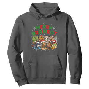 Gen Z Italian Merry Brainrot Christmas Hoodie Meme Holiday Gift TS12 Dark Heather Print Your Wear