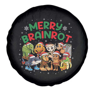 Gen Z Italian Merry Brainrot Christmas Spare Tire Cover Meme Holiday Gift TS12 Print Your Wear
