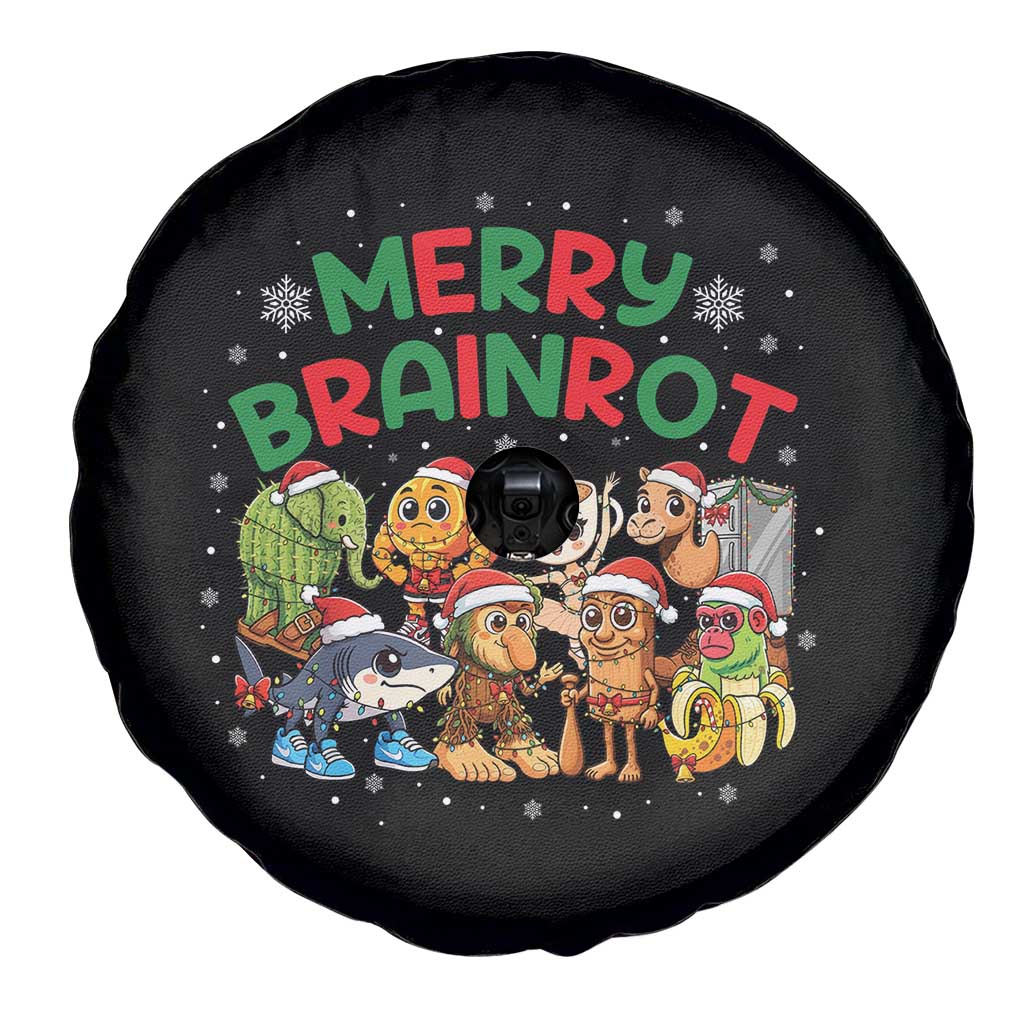 Gen Z Italian Merry Brainrot Christmas Spare Tire Cover Meme Holiday Gift TS12 Print Your Wear