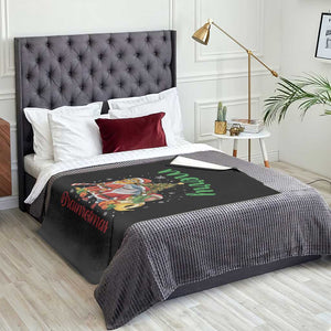 Merry Brainrotmas Throw Blanket Funny Italian Brainrot Meme Christmas TS12 Print Your Wear