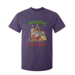 Merry Brainrotmas T Shirt For Kid Funny Italian Brainrot Meme Christmas TS12 Purple Print Your Wear
