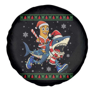 Funny Tung Tung Sahur Riding Tralala Spare Tire Cover Ugly Chritstmas Italian Brainrot Meme TS12 Print Your Wear