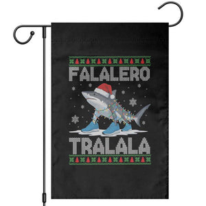Falalero Tralala Italian Brainrot Meme Christmas Garden Flag Funny Gen Z Alpha Ugly Xmas Gift TS12 Black Print Your Wear