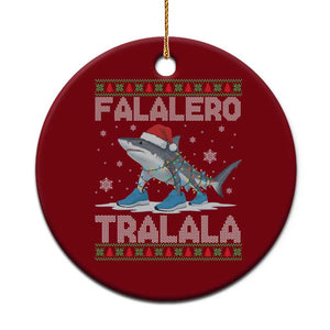 Falalero Tralala Italian Brainrot Meme Christmas Ceramic Ornament Funny Gen Z Alpha Ugly Xmas Gift TS12 1pc Red Print Your Wear
