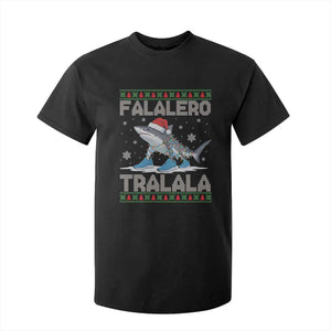 Falalero Tralala Italian Brainrot Meme Christmas T Shirt For Kid Funny Gen Z Alpha Ugly Xmas Gift TS12 Black Print Your Wear