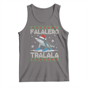 Falalero Tralala Italian Brainrot Meme Christmas Tank Top Funny Gen Z Alpha Ugly Xmas Gift TS12 Deep Heather Print Your Wear