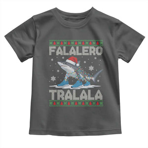 Falalero Tralala Italian Brainrot Meme Christmas Toddler T Shirt Funny Gen Z Alpha Ugly Xmas Gift TS12 Dark Heather Print Your Wear