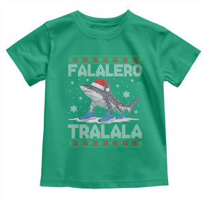 Falalero Tralala Italian Brainrot Meme Christmas Toddler T Shirt Funny Gen Z Alpha Ugly Xmas Gift TS12 Irish Green Print Your Wear