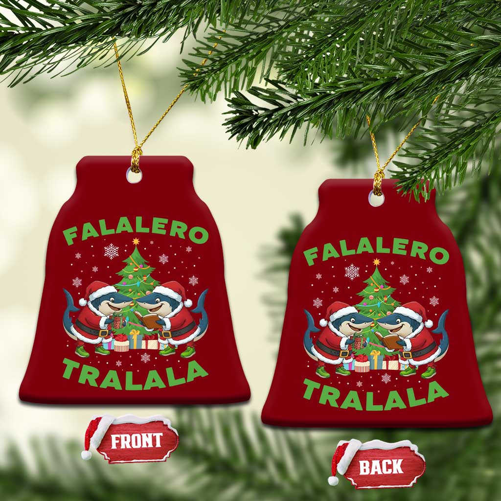 Falalero Tralala Ceramic Ornament Funny Italian Brainrot Meme Christmas Gift TS12 Print Your Wear