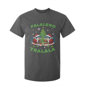 Falalero Tralala T Shirt For Kid Funny Italian Brainrot Meme Christmas Gift TS12 Dark Heather Print Your Wear