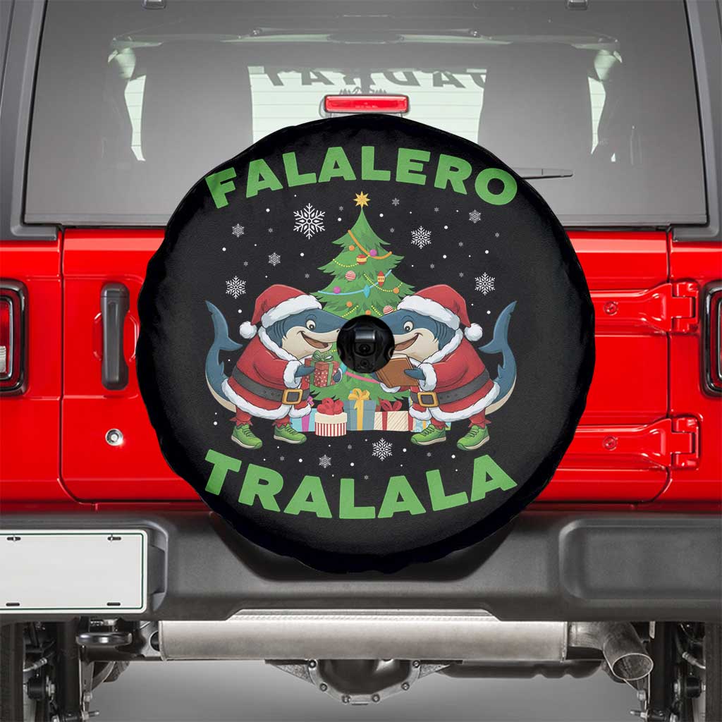 Falalero Tralala Spare Tire Cover Funny Italian Brainrot Meme Christmas Gift TS12 Black Print Your Wear