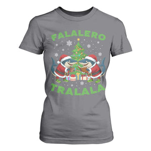 Falalero Tralala T Shirt For Women Funny Italian Brainrot Meme Christmas Gift TS12 Charcoal Print Your Wear