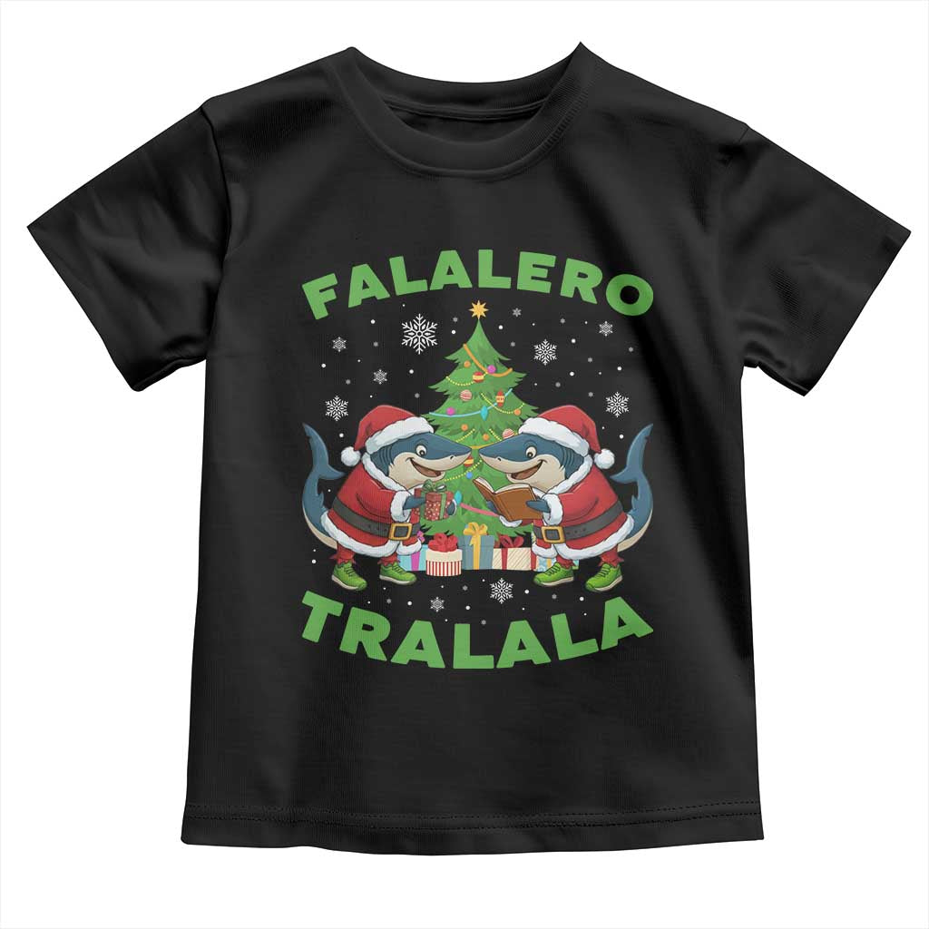 Falalero Tralala Toddler T Shirt Funny Italian Brainrot Meme Christmas Gift TS12 Black Print Your Wear