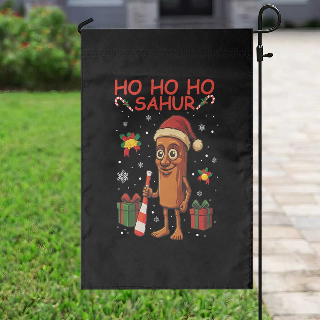 Ho Ho Ho Sahur Italian Brainrot Meme Garden Flag Funny Gen Z Alpha Christmas Gift TS12 Print Your Wear