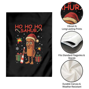Ho Ho Ho Sahur Italian Brainrot Meme Garden Flag Funny Gen Z Alpha Christmas Gift TS12 Print Your Wear