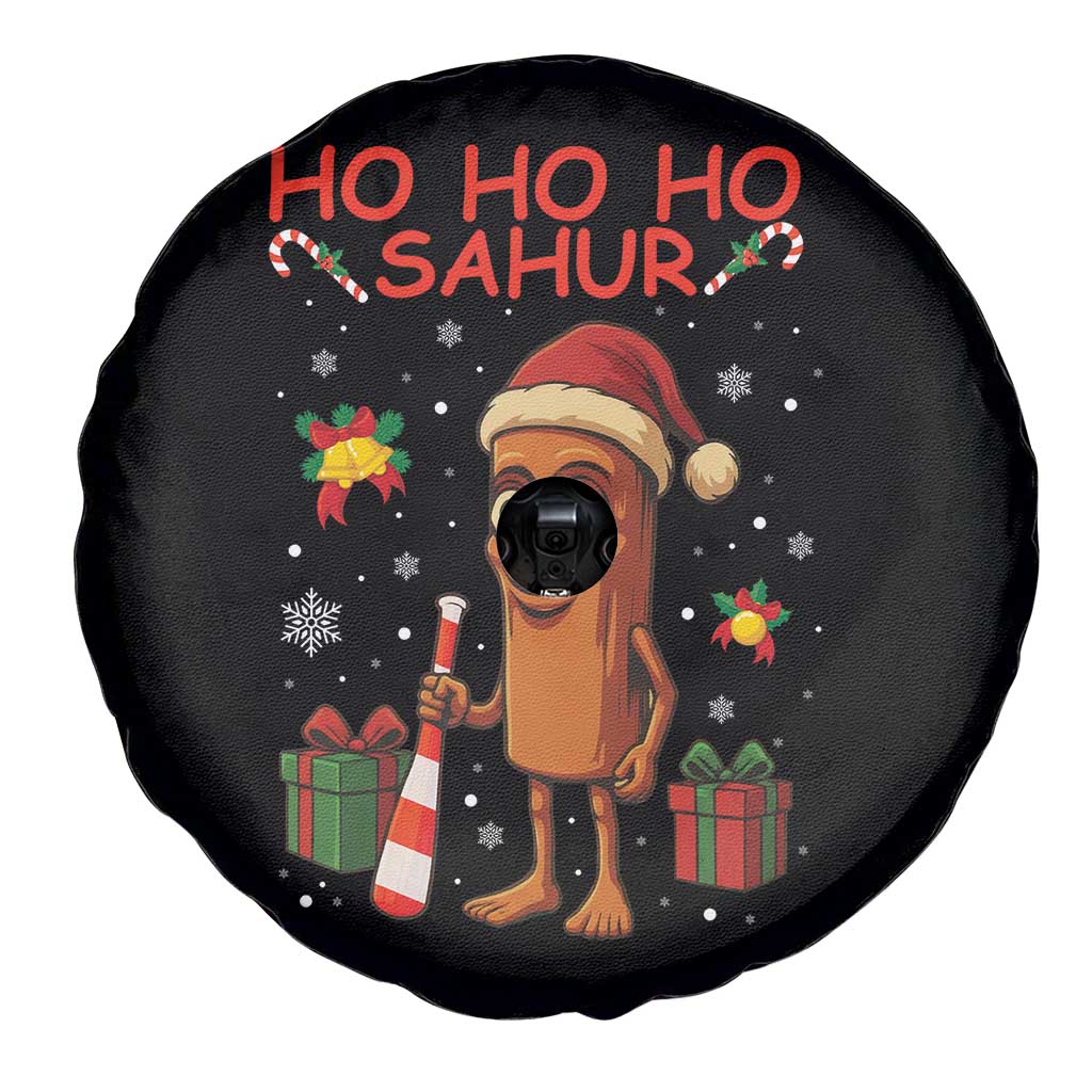 Ho Ho Ho Sahur Italian Brainrot Meme Spare Tire Cover Funny Gen Z Alpha Christmas Gift TS12 Print Your Wear