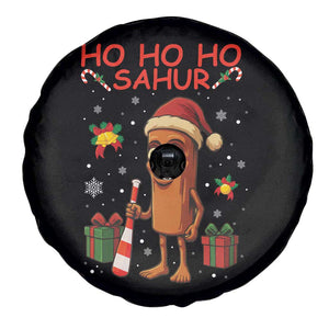 Ho Ho Ho Sahur Italian Brainrot Meme Spare Tire Cover Funny Gen Z Alpha Christmas Gift TS12 Print Your Wear