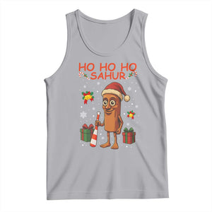 Ho Ho Ho Sahur Italian Brainrot Meme Tank Top Funny Gen Z Alpha Christmas Gift TS12 Athletic Heather Print Your Wear