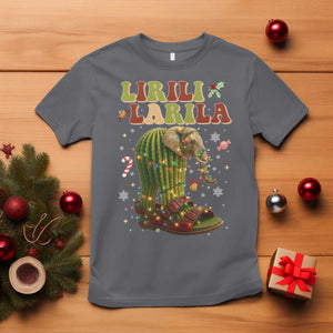 Funny Lirili Larila Italian Brainrot Meme T Shirt Christmas Gift TS12 Charcoal Print Your Wear