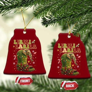 Funny Lirili Larila Italian Brainrot Meme Ceramic Ornament Christmas Gift TS12 Print Your Wear