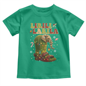 Funny Lirili Larila Italian Brainrot Meme Toddler T Shirt Christmas Gift TS12 Irish Green Print Your Wear