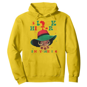 Black History Is My Valentine Hoodie Women Gift For February TS12 Daisy Print Your Wear