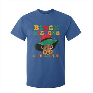 Black History Is My Valentine T Shirt For Kid Women Gift For February TS12 Royal Blue Print Your Wear