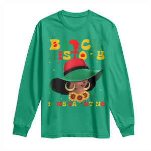 Black History Is My Valentine Long Sleeve Shirt Women Gift For February TS12 Irish Green Print Your Wear