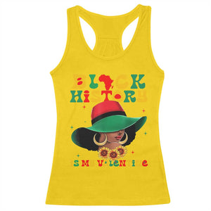Black History Is My Valentine Racerback Tank Top Women Gift For February TS12 Daisy Print Your Wear