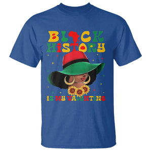 Black History Is My Valentine T Shirt Women Gift For February TS12 Royal Blue Print Your Wear