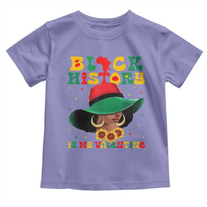 Black History Is My Valentine Toddler T Shirt Women Gift For February TS12 Violet Print Your Wear