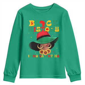 Black History Is My Valentine Youth Sweatshirt Women Gift For February TS12 Irish Green Print Your Wear