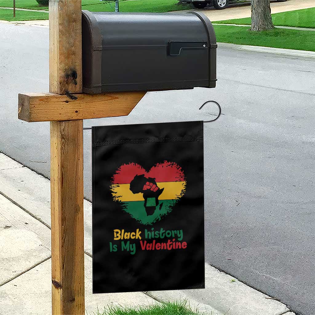 African American Women Pride Garden Flag Black History Is My Valentine TS12 Print Your Wear