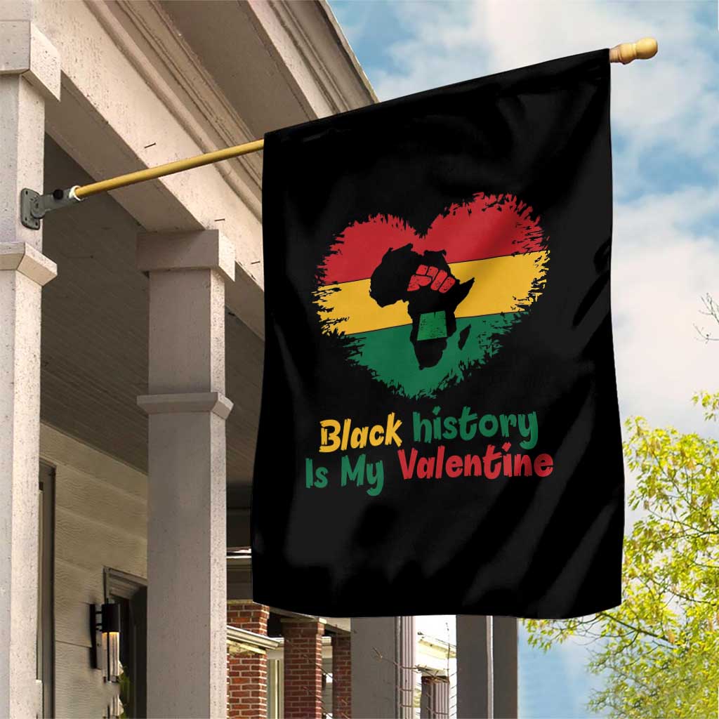 African American Women Pride Garden Flag Black History Is My Valentine TS12 Print Your Wear