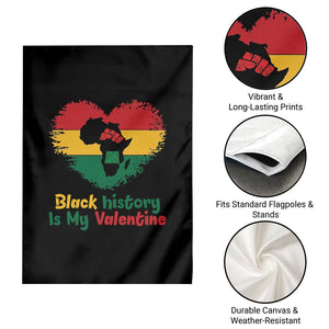 African American Women Pride Garden Flag Black History Is My Valentine TS12 Print Your Wear