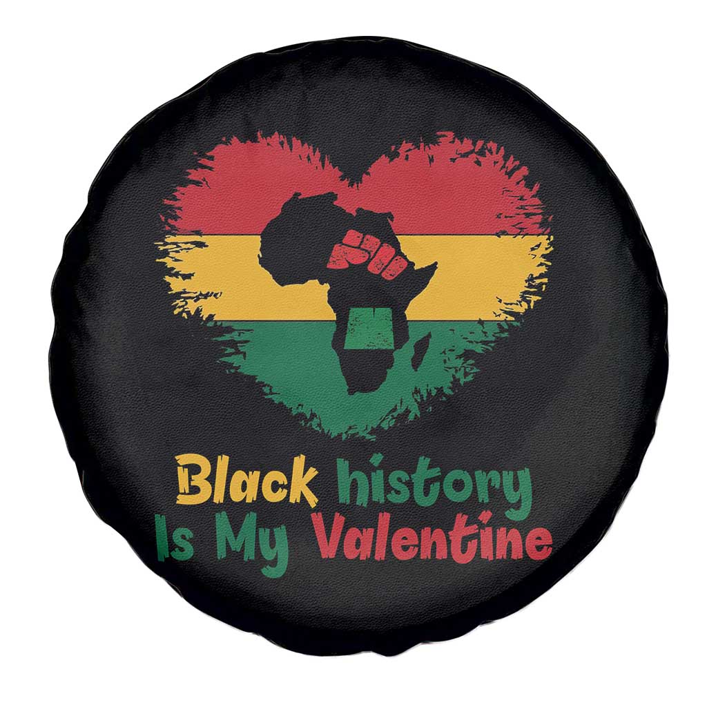 African American Women Pride Spare Tire Cover Black History Is My Valentine TS12 Print Your Wear