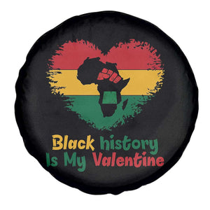 African American Women Pride Spare Tire Cover Black History Is My Valentine TS12 Print Your Wear