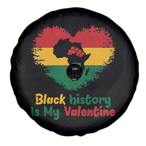 African American Women Pride Spare Tire Cover Black History Is My Valentine TS12 Print Your Wear