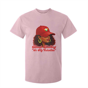 Black History Is My Valentine T Shirt For Kid Melanin Pride Valentines Day Gift TS12 Light Pink Print Your Wear