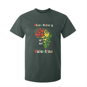 Melanin Queen Black History Month T Shirt For Kid Is My Valentine TS12 Dark Forest Green Print Your Wear