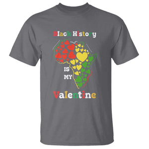Melanin Queen Black History Month T Shirt Is My Valentine TS12 Charcoal Print Your Wear