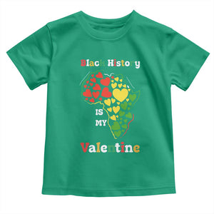 Melanin Queen Black History Month Toddler T Shirt Is My Valentine TS12 Irish Green Print Your Wear