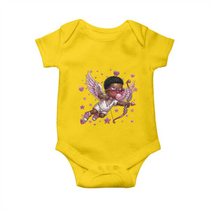 Cute Black Cupid Baby Onesie African American Valentines Day Gift TS12 Daisy Print Your Wear