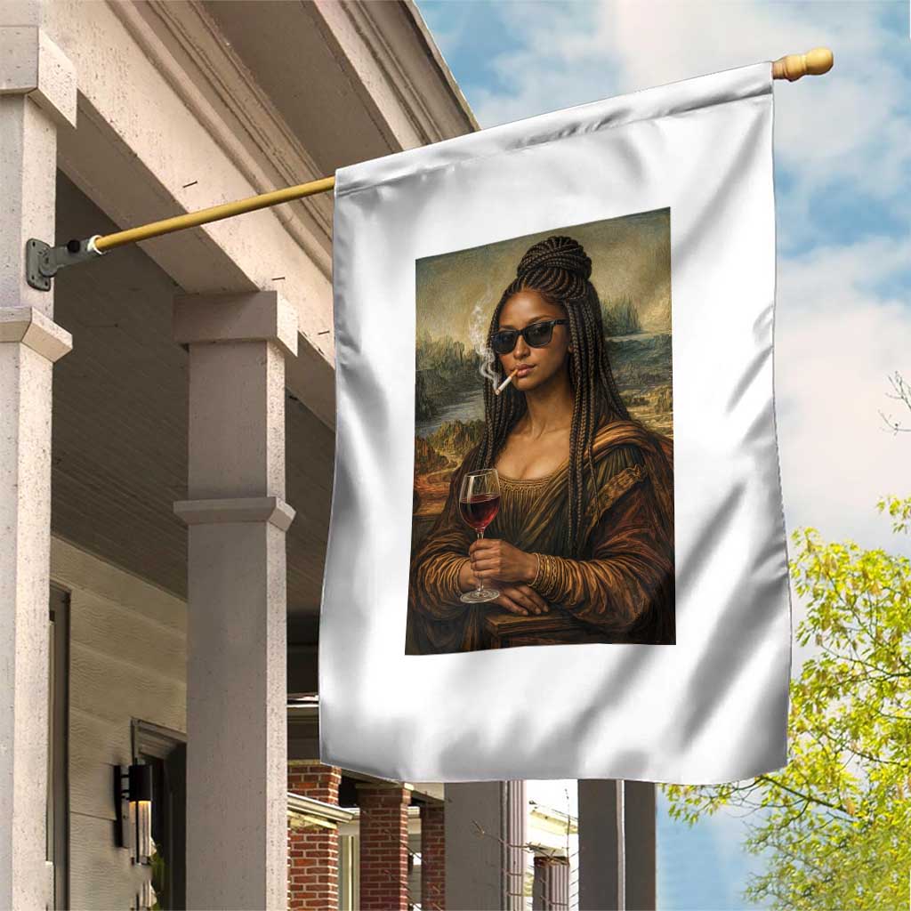 Black Mona Lisa African American Garden Flag Black History Month TS12 Print Your Wear