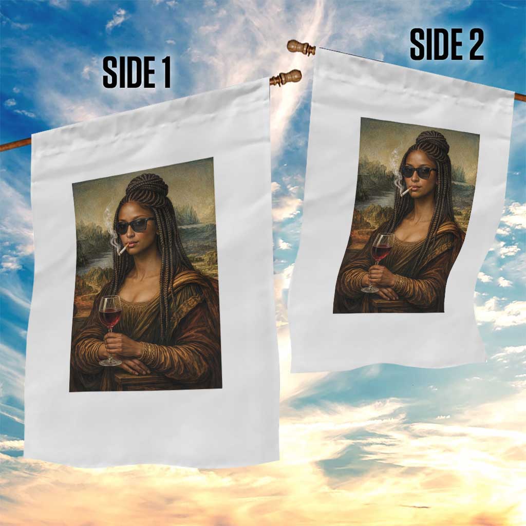 Black Mona Lisa African American Garden Flag Black History Month TS12 Print Your Wear