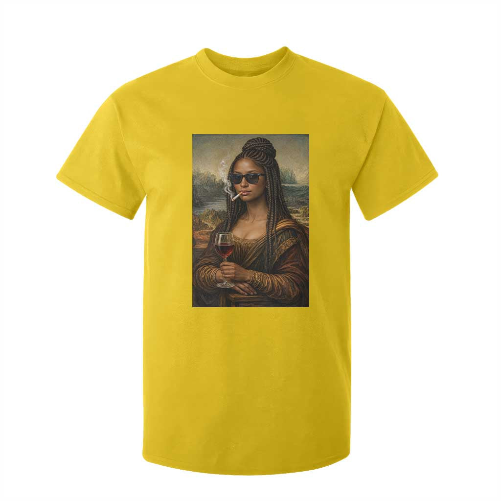 Black Mona Lisa African American T Shirt For Kid Black History Month TS12 Daisy Print Your Wear