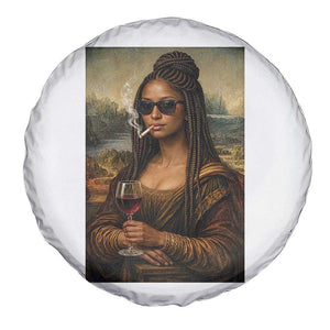 Black Mona Lisa African American Spare Tire Cover Black History Month TS12 Print Your Wear